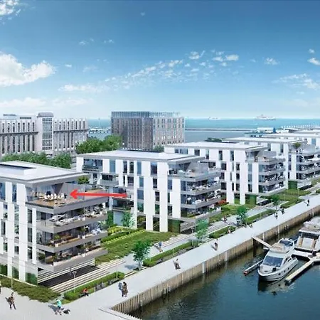 Faltom 26 Yacht Park Z Tarasem Parking * Gdynia