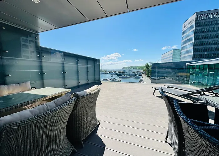 Faltom 26 Yacht Park Z Tarasem Apartment Gdynia